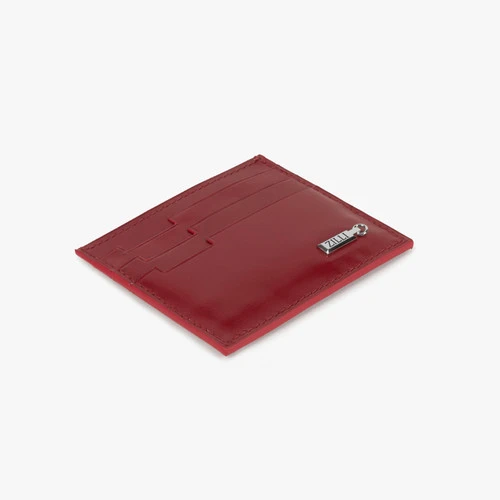 Porte-cartes CC7 En Veau Box Rouge 3 Porte-cartes CC7 En Veau Box Rouge – Image 3