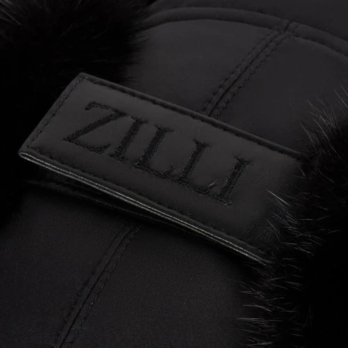 Shapka Orso Noire En Soie Et Vison, Lingot De Palladium 5 Shapka Orso Noire En Soie Et Vison, Lingot De Palladium – Image 5