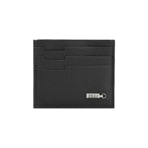 Porte-cartes De Crédit CC7 En Peau De Cerf Gris Anthracite 1 Porte-cartes De Crédit CC7 En Peau De Cerf Gris Anthracite