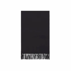 Foulard Frangé Marine Foncé Qaeter , "Northern Lights" (aurores Boréales)