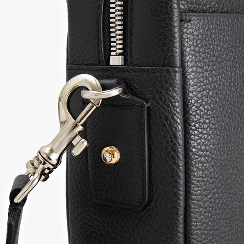 Porte-documents Noir Avec Bandoulière, "Travel Weekender". 5 Porte-documents Noir Avec Bandoulière, "Travel Weekender". – Image 5