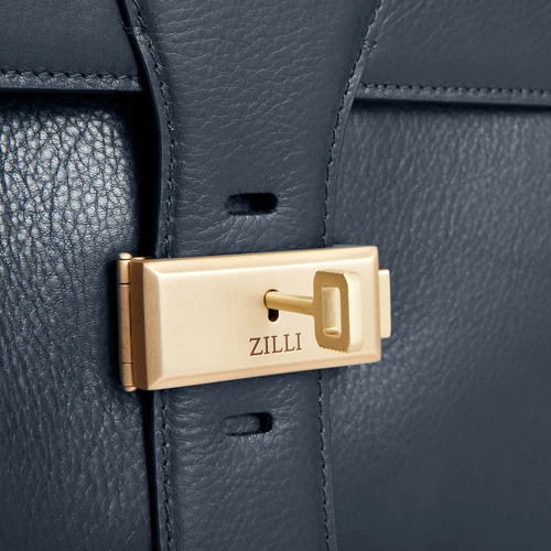 Sac à Provisions Bleu Marine, Avec Bandoulière 6 Sac à Provisions Bleu Marine, Avec Bandoulière – Image 6