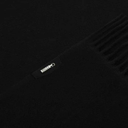 Echarpe à Franges Oniro Noir Et Marine, Imprimé « Griffon Losanges » 2 Echarpe à Franges Oniro Noir Et Marine, Imprimé « Griffon Losanges » – Image 2