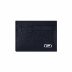 Porte-cartes CC5 En Veau Saffiano Marine