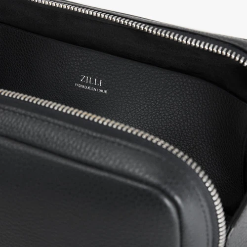 Trousse De Beauté Noire à Double Fermeture éclair, "Travel Weekender". 8 Trousse De Beauté Noire à Double Fermeture éclair, "Travel Weekender". – Image 8