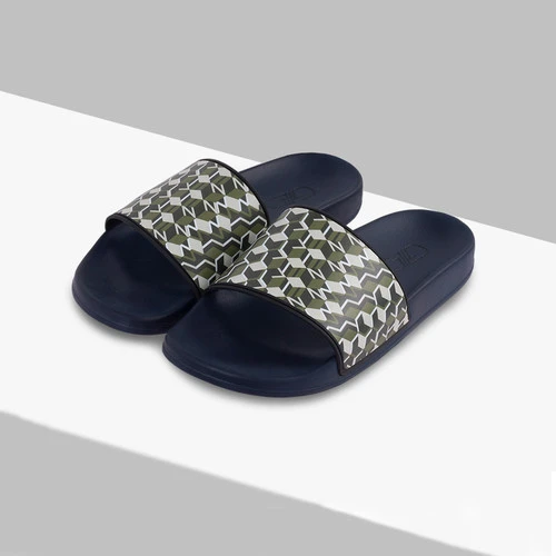 Sandales De Plage Beige, Kaki Et Vert Olive En Gomme 2 Sandales De Plage Beige, Kaki Et Vert Olive En Gomme – Image 2