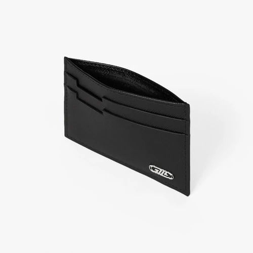 Porte-cartes CC5 En Veau Saffiano Noir 4 Porte-cartes CC5 En Veau Saffiano Noir – Image 4