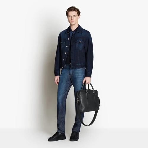 Porte-documents Noir Avec Bandoulière, "Travel Weekender". 3 Porte-documents Noir Avec Bandoulière, "Travel Weekender". – Image 3