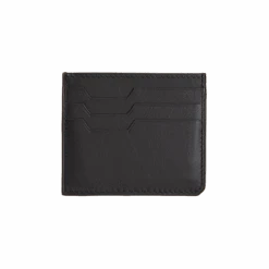 Porte-cartes De Crédit CC7 En Veau Noir