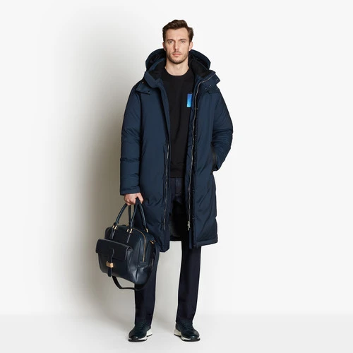 Porte-documents Contemporain Bleu Marine 5 Porte-documents Contemporain Bleu Marine – Image 5