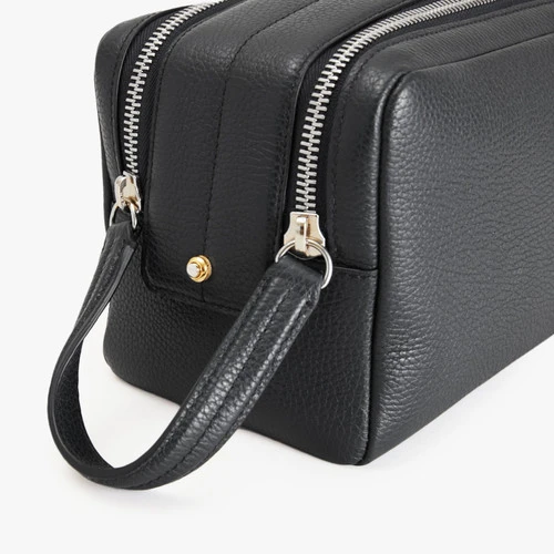 Trousse De Beauté Noire à Double Fermeture éclair, "Travel Weekender". 6 Trousse De Beauté Noire à Double Fermeture éclair, "Travel Weekender". – Image 6