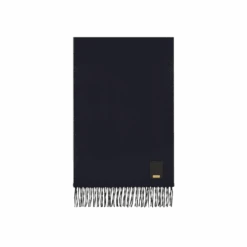 Echarpe à Franges Quirror Marine Foncé Et Vert Sapin