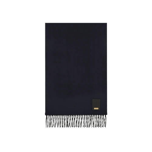 Echarpe à Franges Quirror Marine Foncé Et Vert Sapin 1 Echarpe à Franges Quirror Marine Foncé Et Vert Sapin