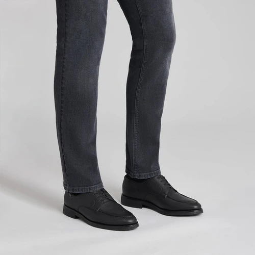 Derbies Noirs En Cerf Mat 2 Derbies Noirs En Cerf Mat – Image 2