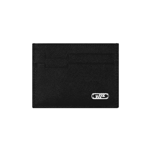 Porte-cartes CC5 En Veau Saffiano Noir 1 Porte-cartes CC5 En Veau Saffiano Noir