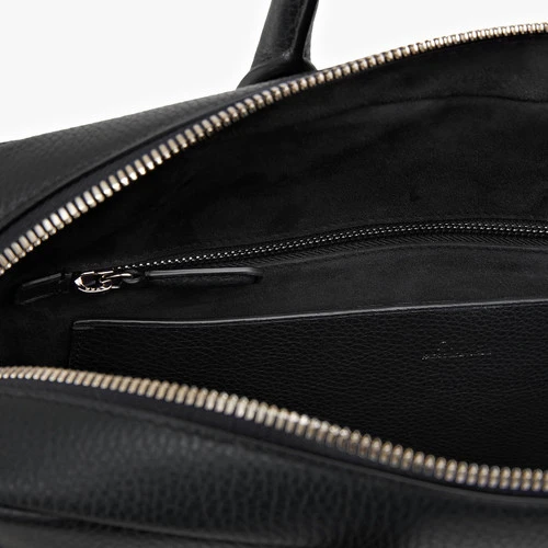 Porte-documents Noir Avec Bandoulière, "Travel Weekender". 7 Porte-documents Noir Avec Bandoulière, "Travel Weekender". – Image 7