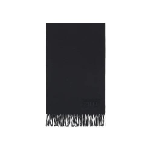 Écharpe Frangée Marine Foncée Qaeter 1 Écharpe Frangée Marine Foncée Qaeter