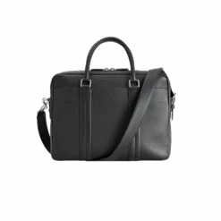 Porte-documents Noir Avec Bandoulière, "Travel Weekender".