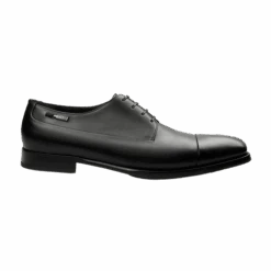 Derbies Noirs En Veau Souple