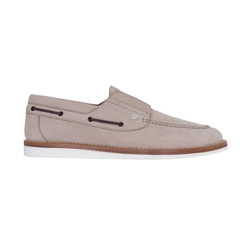 Mocassins Bateau Beige Naturel En Veau Velours 1 Mocassins Bateau Beige Naturel En Veau Velours